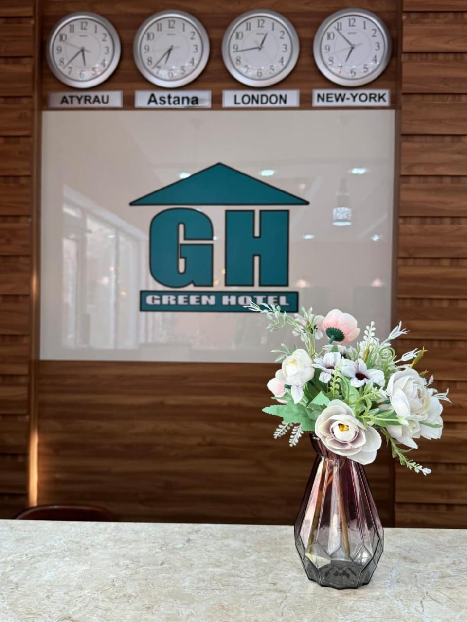 Green Hotel Atyrau Exterior photo