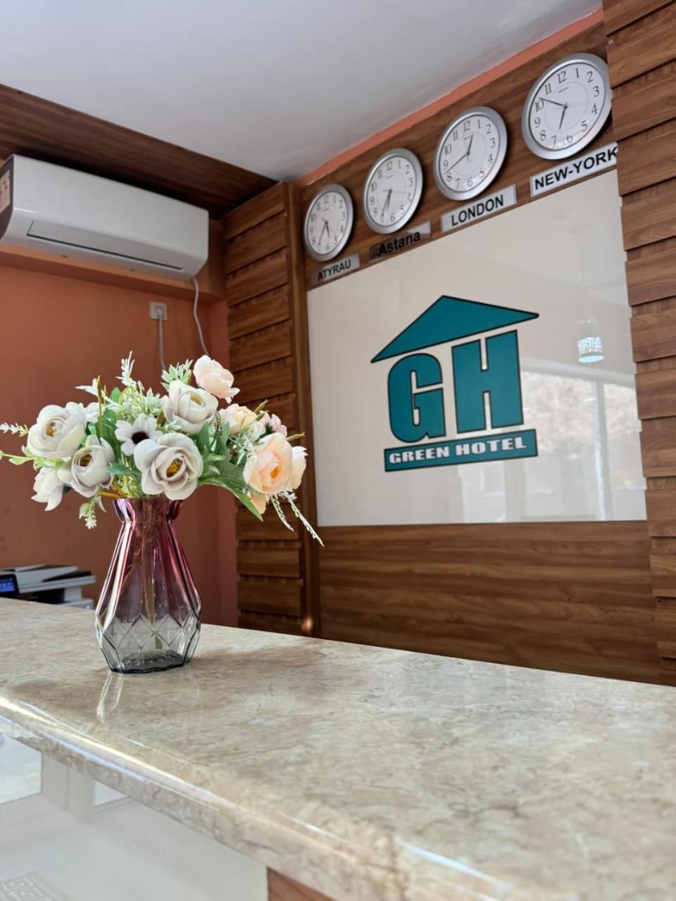 Green Hotel Atyrau Exterior photo
